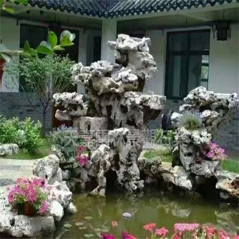 惠州小庭院水景鱼池设计方案